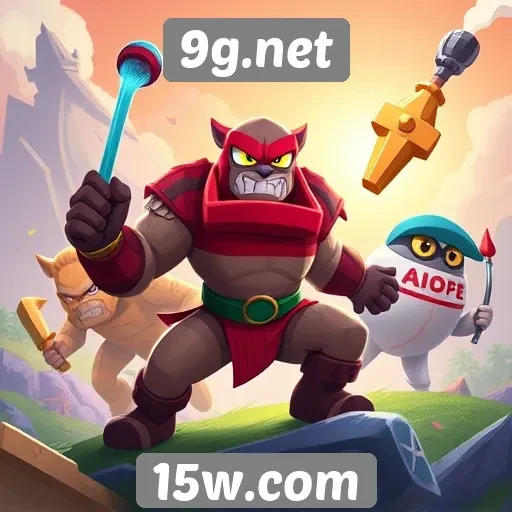 Principais jogos disponíveis na plataforma 9g.net